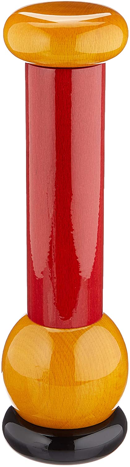 Alessi | Design Wooden Pepper Mill - Red