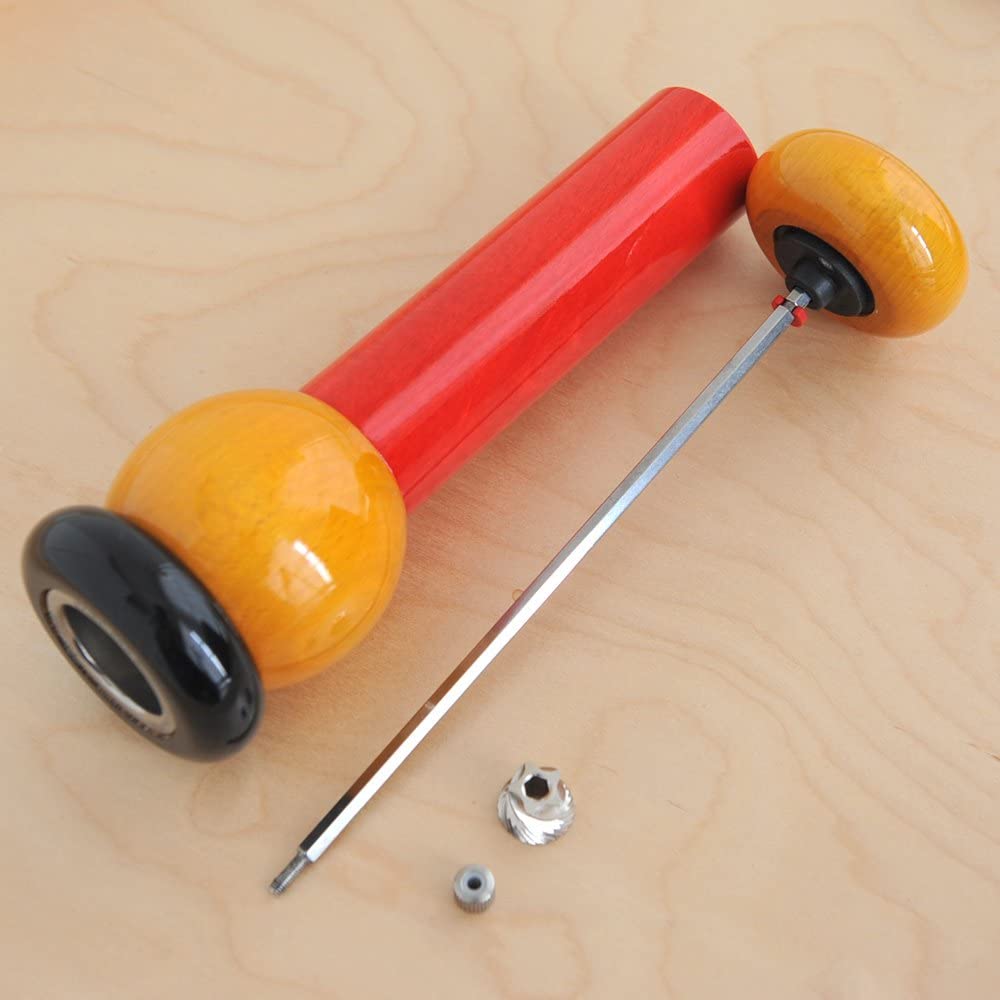 Alessi | Design Wooden Pepper Mill - Red - Design and Grace