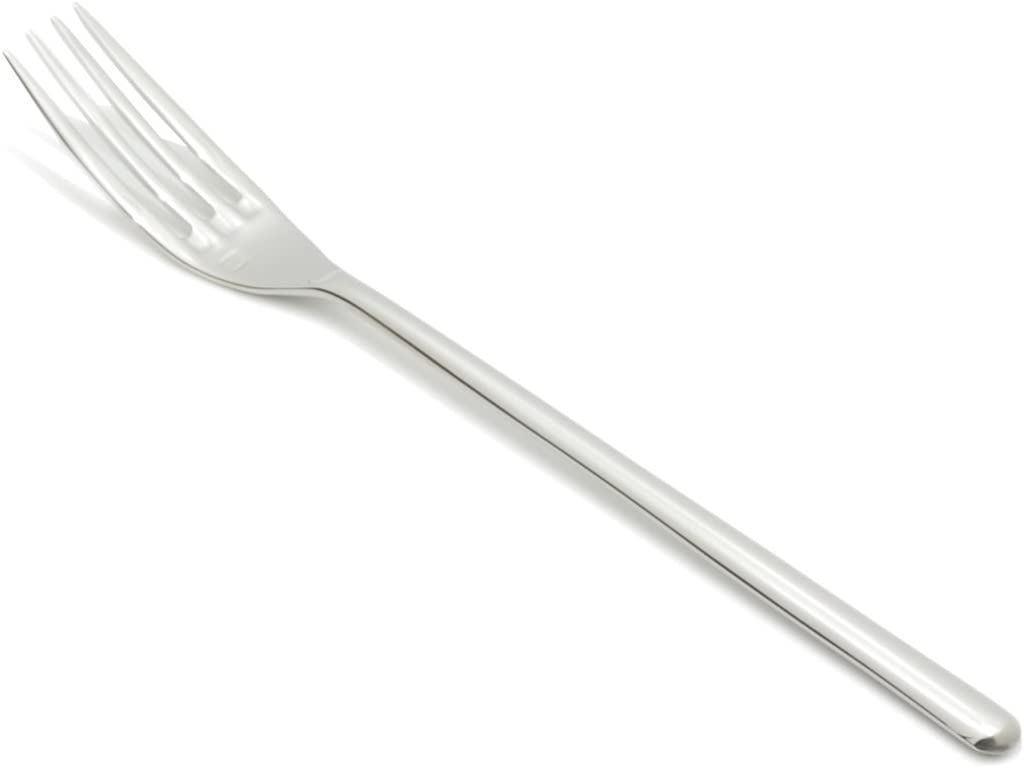 Fortessa Dragonfly 18/10 Stainless Steel Flatware, 8.5-Inch, Set of 12 - Design and Grace