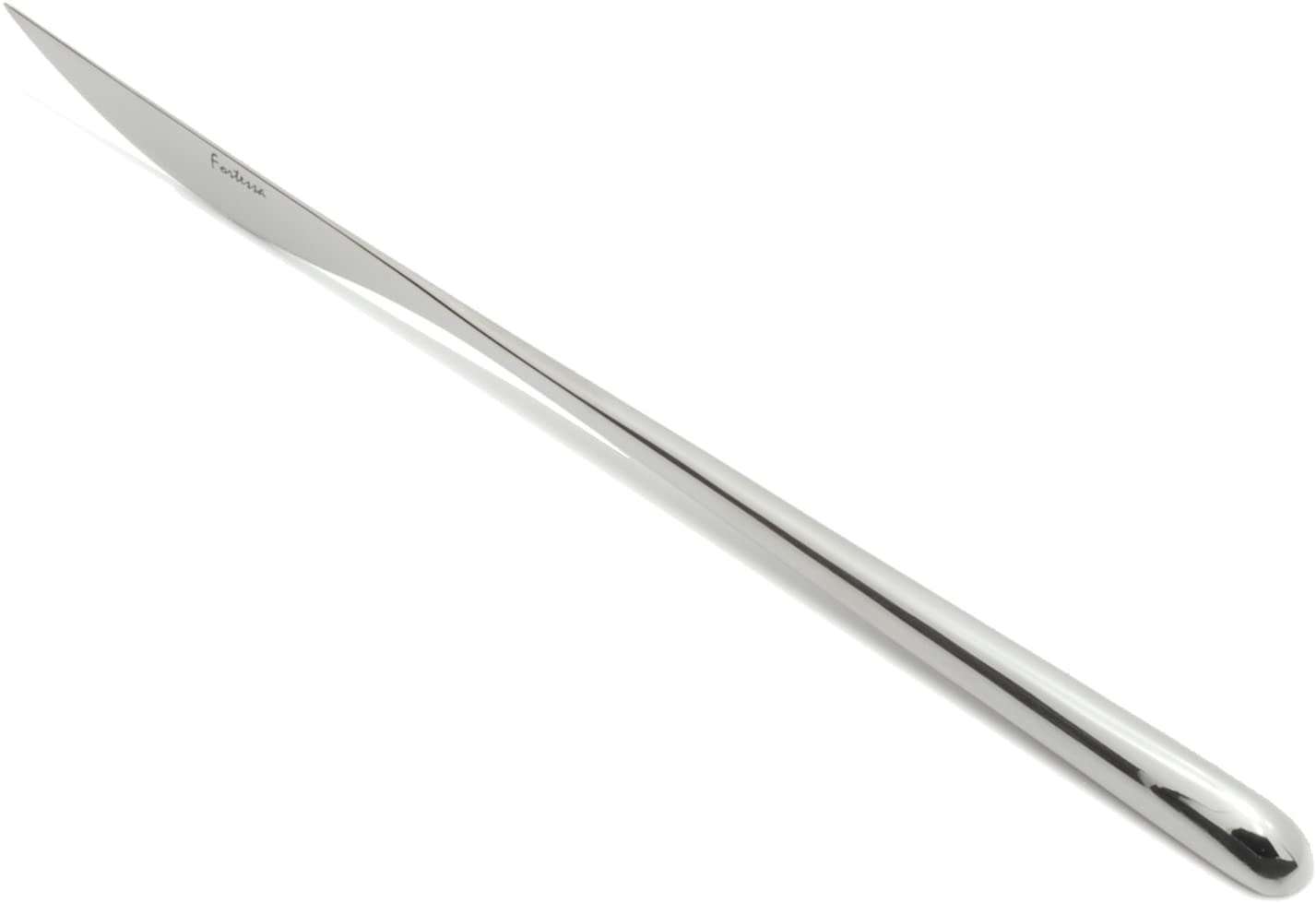 Fortessa Dragonfly 18/10 Stainless Steel Flatware, 8.5-Inch, Set of 12 - Design and Grace