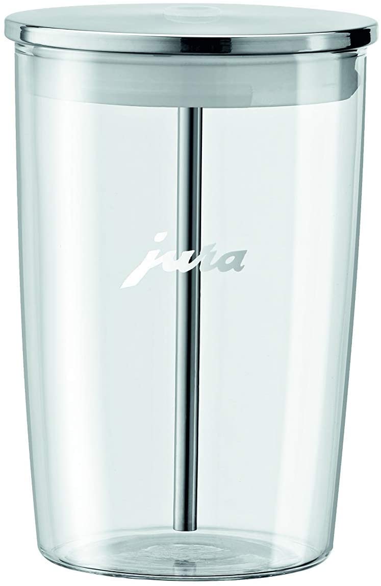Jura Glass Milk Container - Clear - Design and Grace