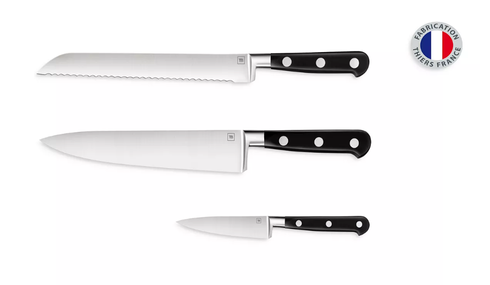 TB Tarrerias Bonjean - Maestro 3 Piece Kitchen Knife Set