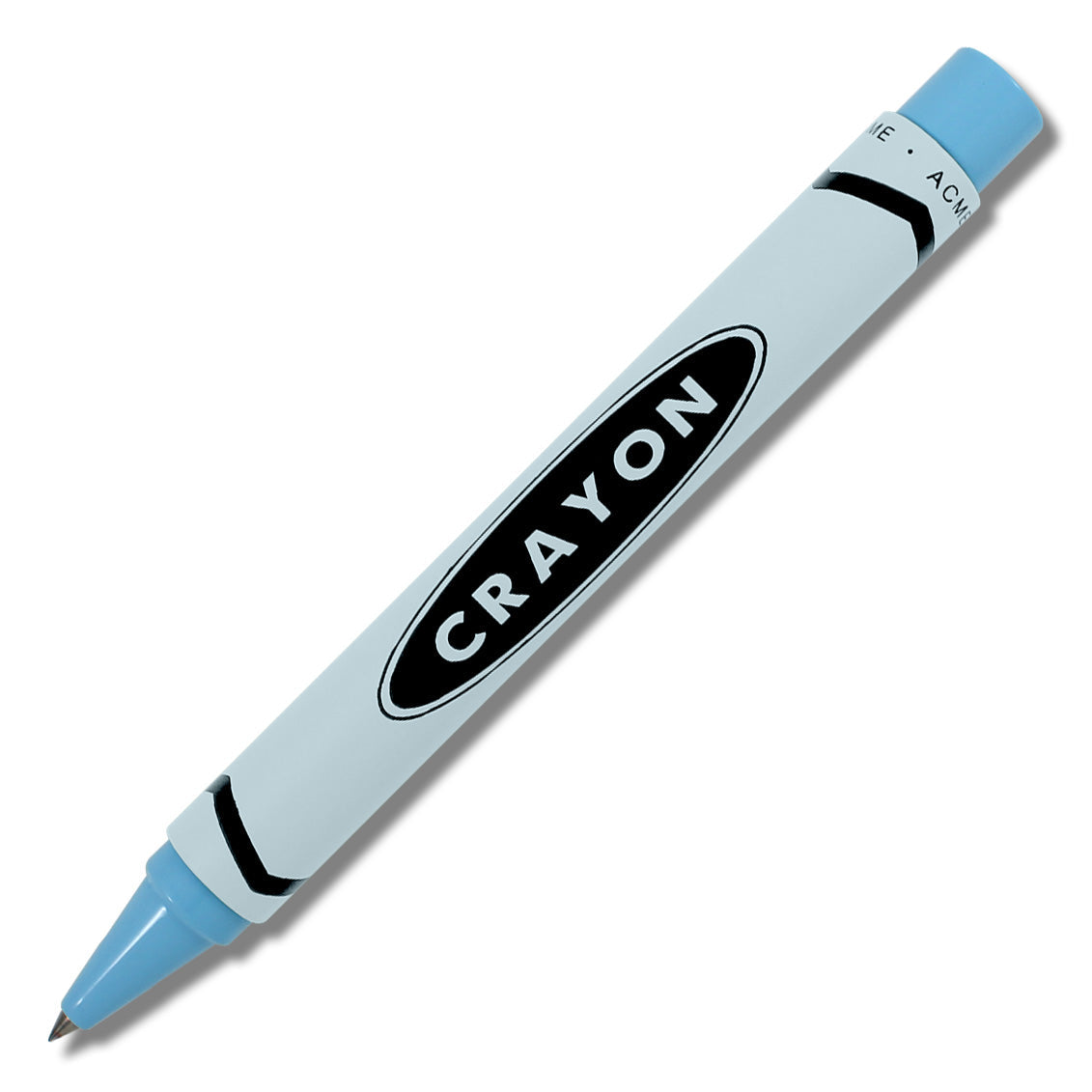 ACME Studio Crayon - Retractable Roller Ball Pen by Adrian Olabuenaga. Blue/Pink/Red/Purple/Teal/Yellow - Design and Grace