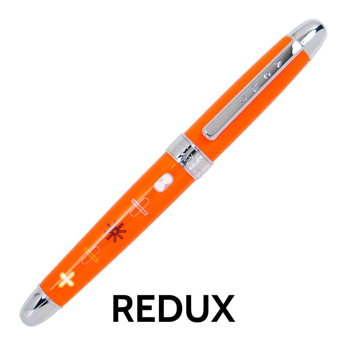 ACME Studio Orange Rollerball Pen by Karim Rashid (PKR02R) - Design and Grace