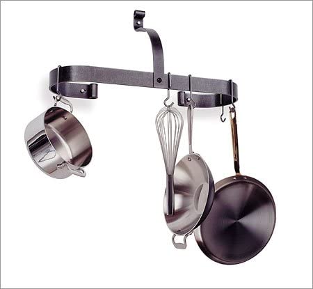 Rogar PR6 Wall mounted Pot Rack - Design and Grace