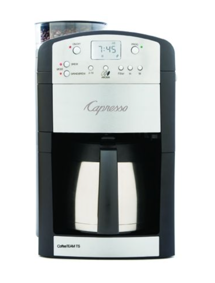 Capresso CoffeeTEAM TS Coffee Maker 465.05 - Design and Grace
