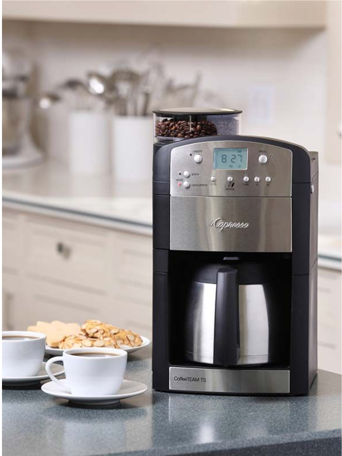 Capresso CoffeeTEAM TS Coffee Maker 465.05 - Design and Grace