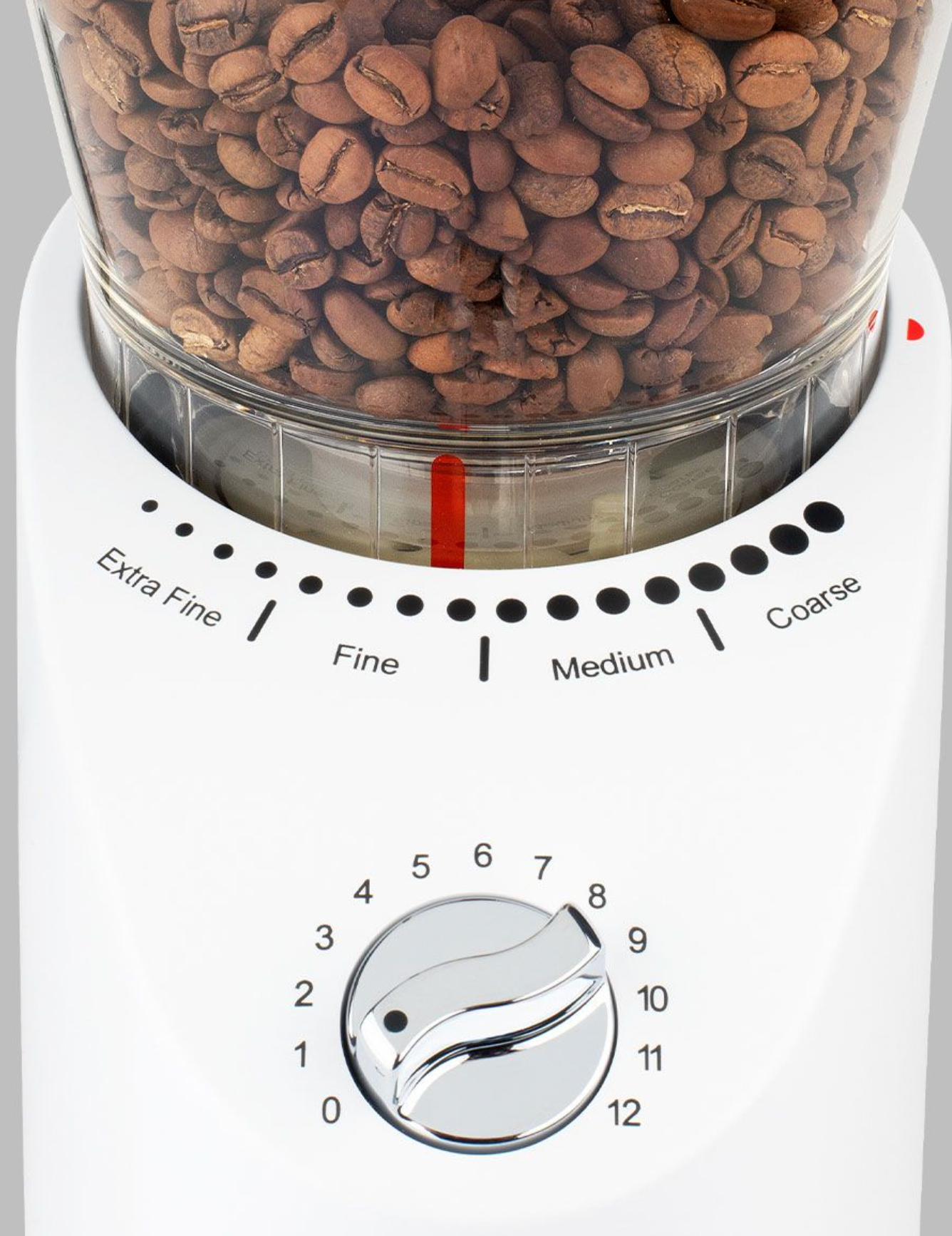 Capresso Infinity Plus Conical Burr Grinder - White