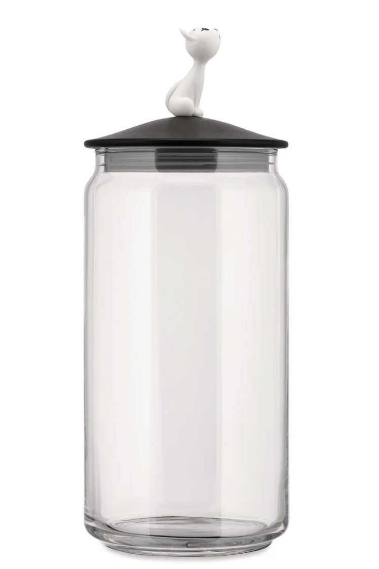Alessi "Mio" Cat Food Jar