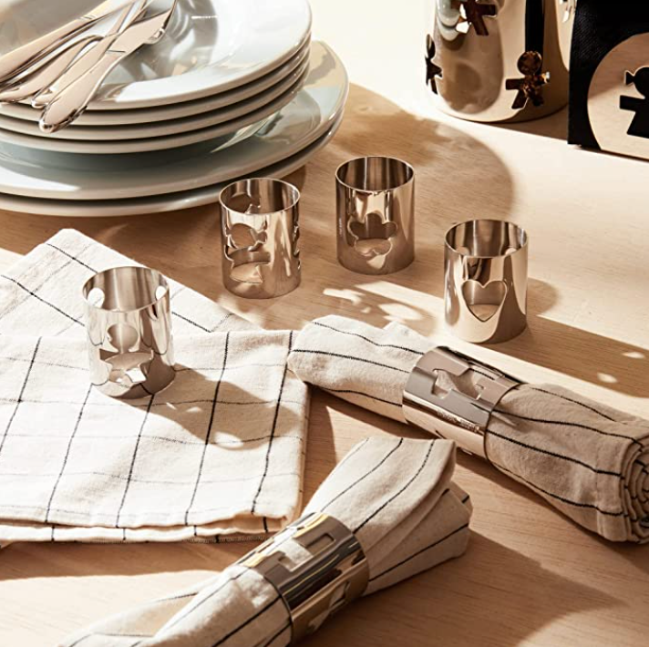 Alessi Girotondo Heart Napkin Ring