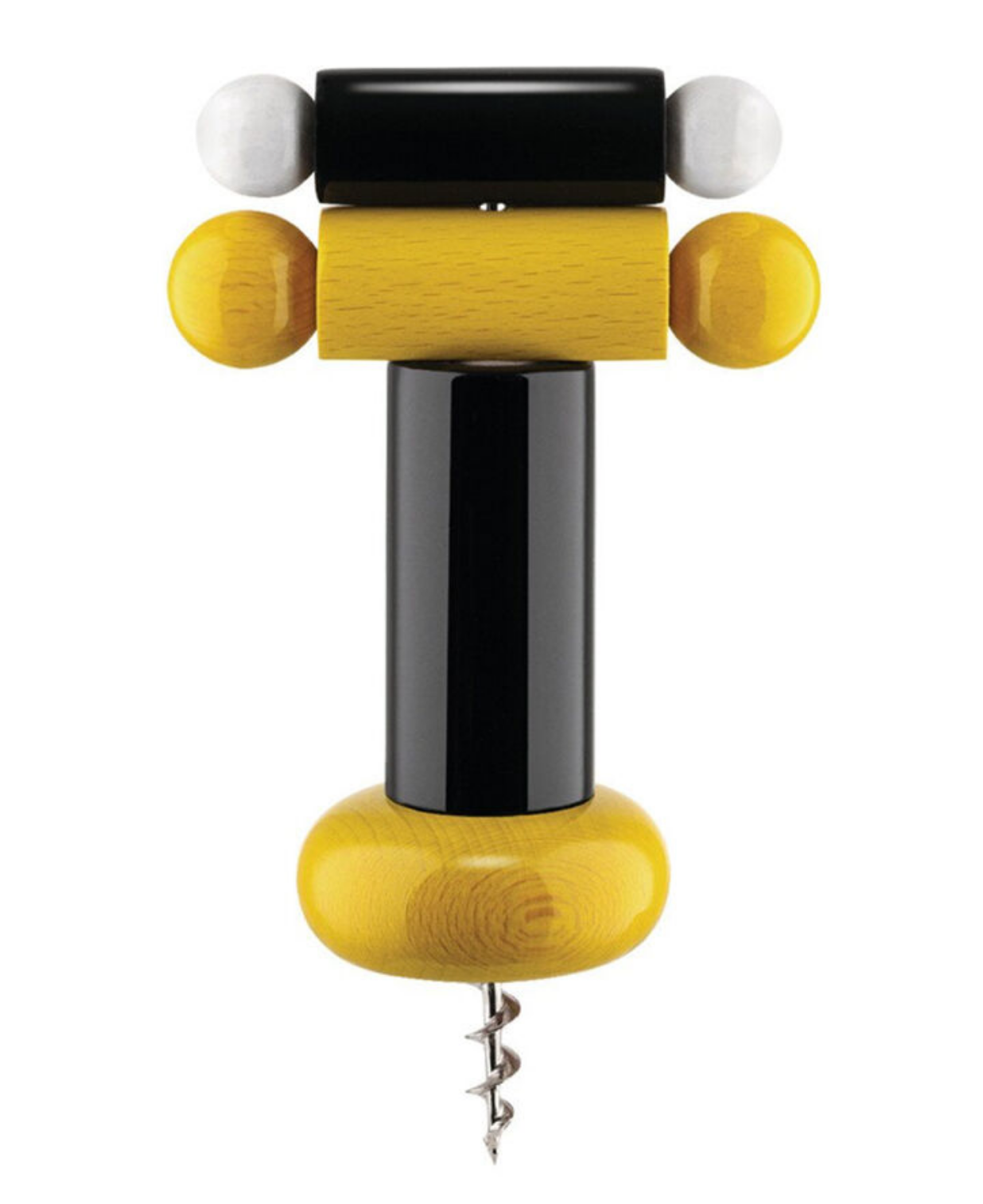 Alessi Ettore Sottsass ES17 Corkscrew - Assorted Colors - Design and Grace