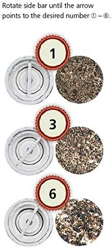 Zassenhaus Augsburg Pepper Grinder Mill, 7-Inch - Black or White