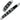 ACME Studios Gothic Script Silver Roller Ball Pen by Rod Dyer (PRD36R) - Design and Grace