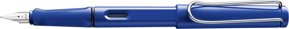 LAMY Safari Fountain Pen - Blue - Medium - L14M - Design and Grace