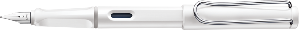 LAMY Safari Fountain Pen - White - Medium - L19WEM