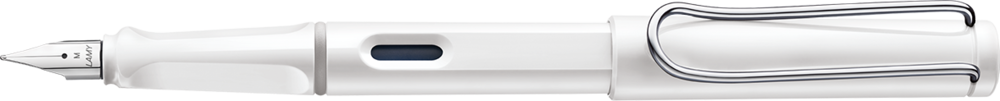LAMY Safari Fountain Pen - White - Medium - L19WEM - Design and Grace