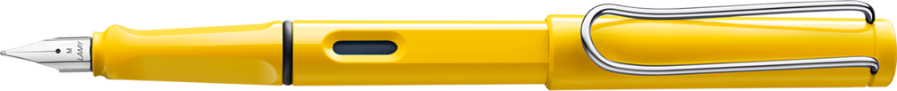 LAMY Safari Fountain Pen - Yellow - Medium - L18M - Design and Grace