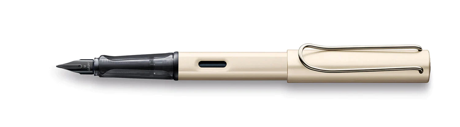 LAMY LX Fountain Pen - Palladium - Medium - L58M - Design and Grace