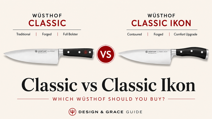 Wüsthof Classic vs Classic Ikon: Which Should You Buy?