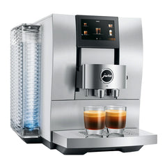 Jura Z10 Aluminum White Coffee Machine Bundle with Coffee Beans and Accessories - Design and Grace