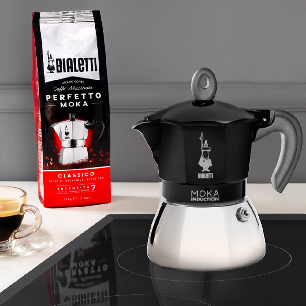 Bialetti - Moka Induction - Black - Espresso Maker