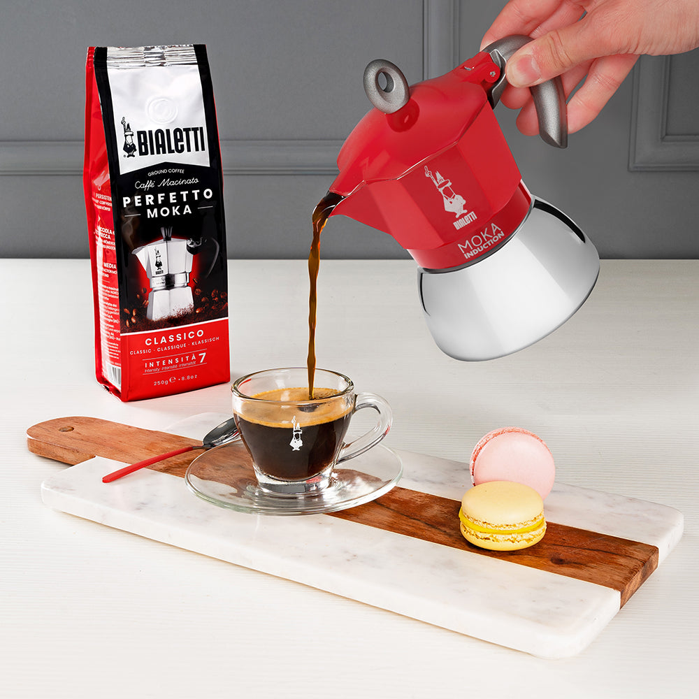 Bialetti - Moka Induction - Red - Espresso Maker