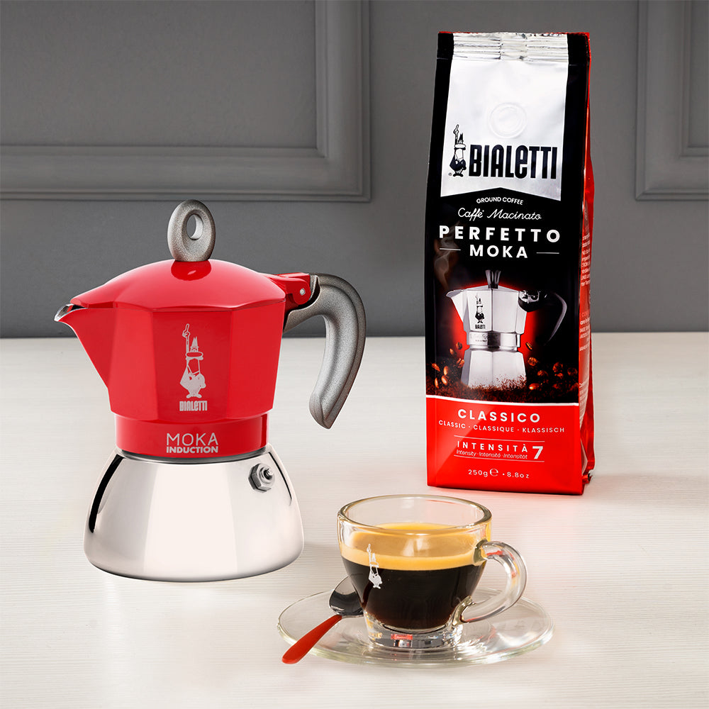 Bialetti - Moka Induction - Red - Espresso Maker