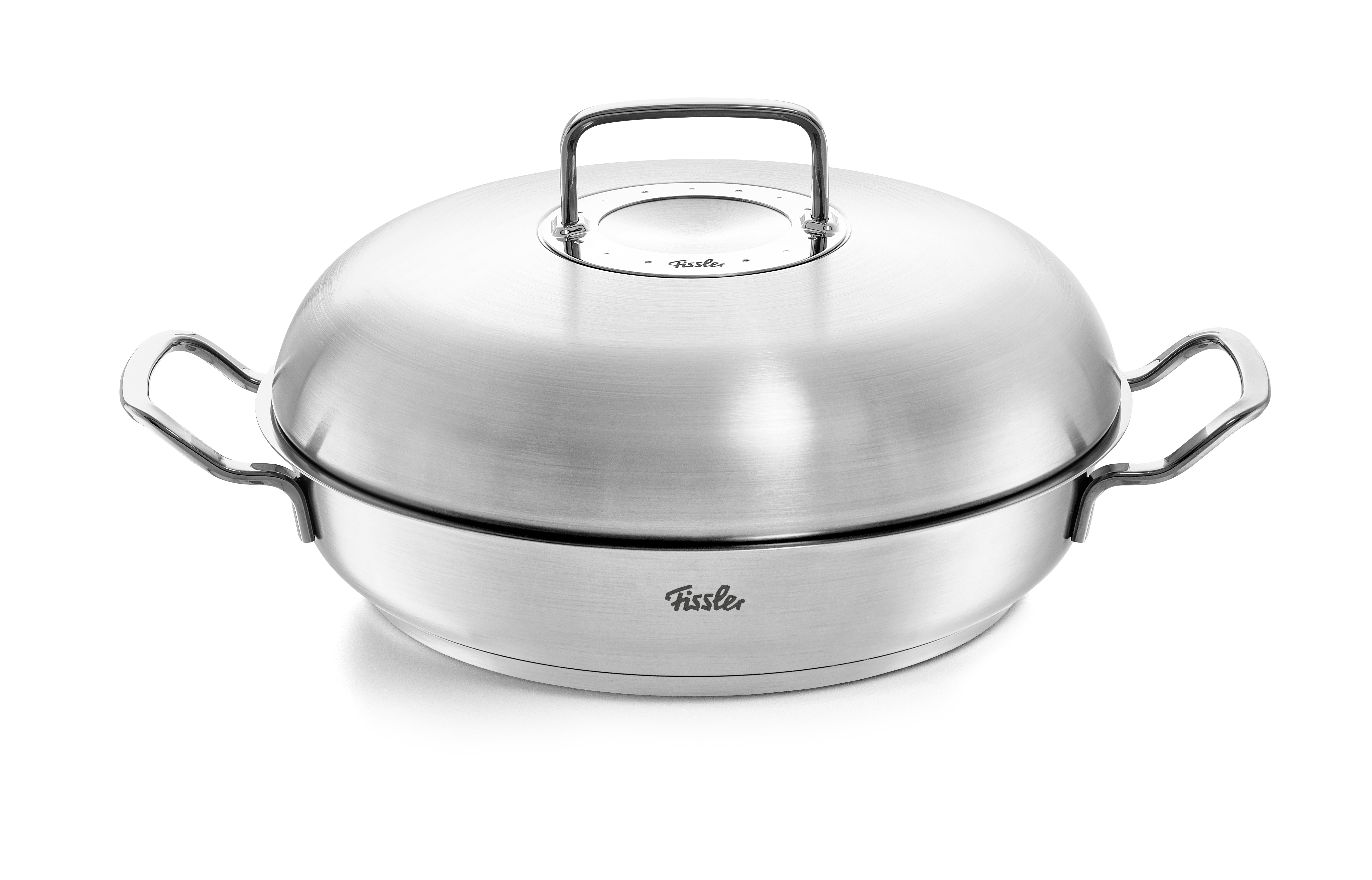 Fissler - Original-Profi Collection® Stainless Steel Serving Pan with High Dome Lid - 11 Inch