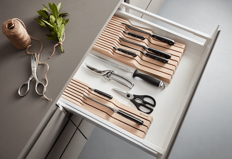 Wüsthof 14-Slot Wide In-Drawer Storage Tray