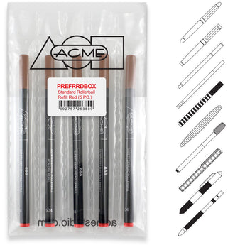 Acme Studios Roller Ball Refills, Red Set of 5 - Design and Grace