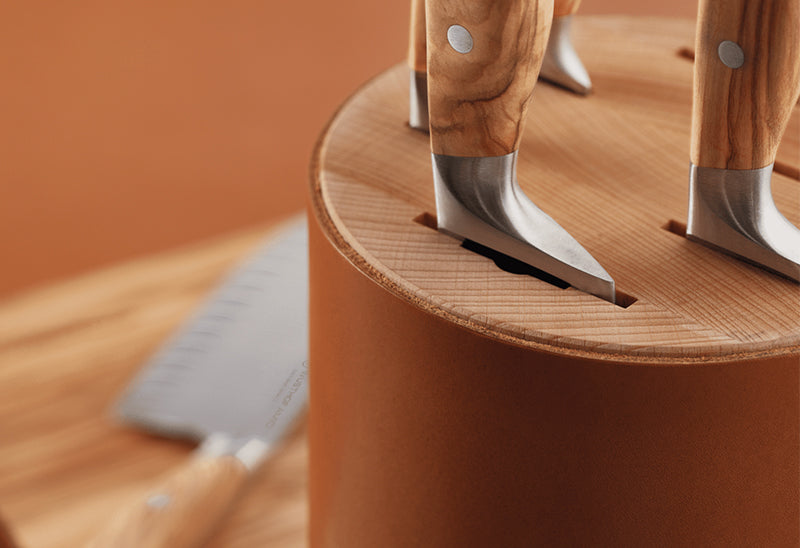 Wüsthof AMICI 6-Piece Knife Block Set - Five AMICI Knives for a Complete Prep Station