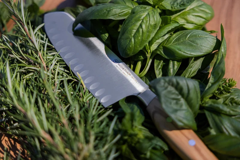 Wüsthof AMICI 7" Hollow Edge Rotoku - The Most Agile Knife in the AMICI Collection