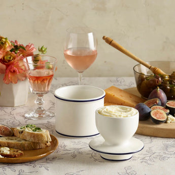Butterbell- Le Bistro Bell- White & Blue - Design and Grace