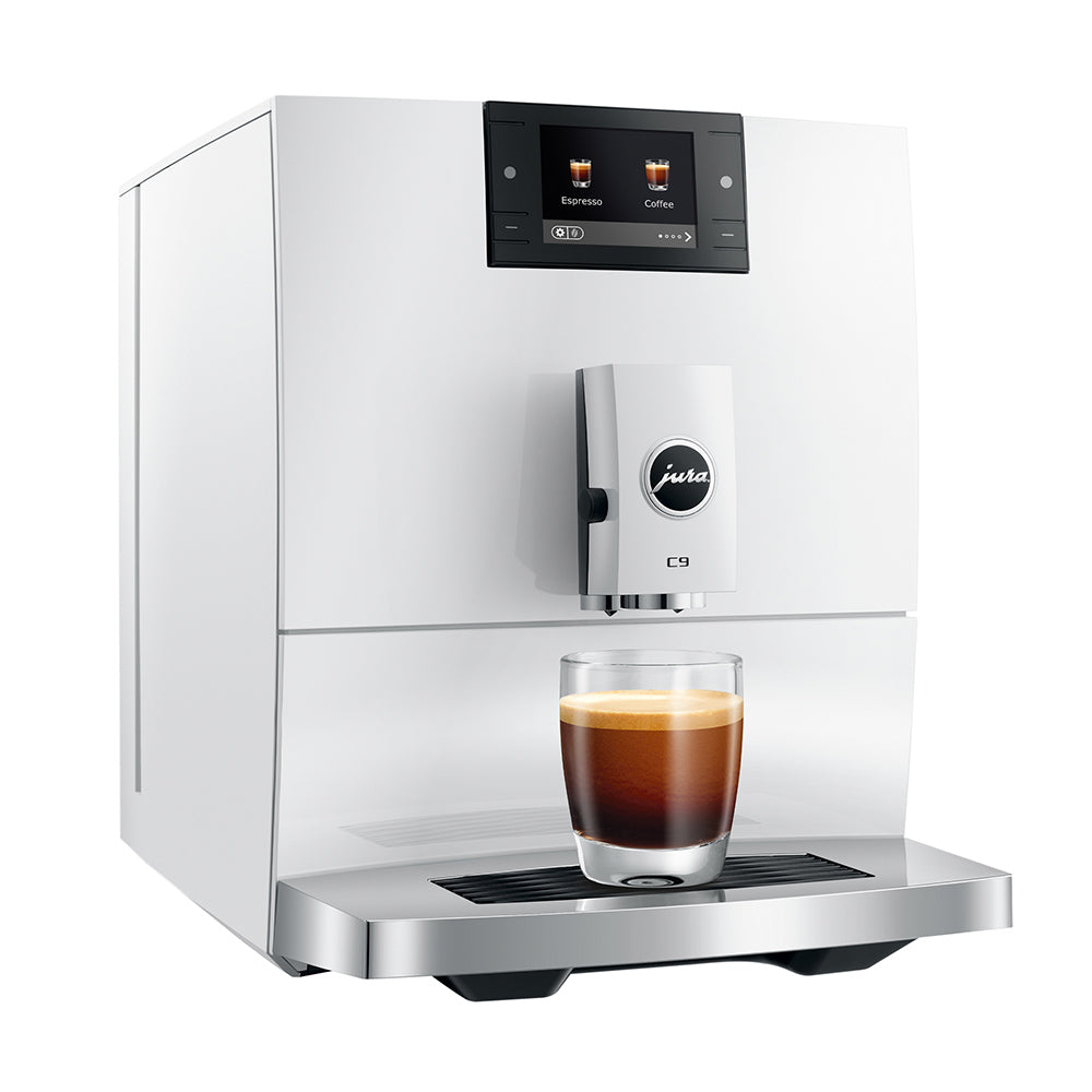 Jura C9 Piano White Coffee Machine 15738