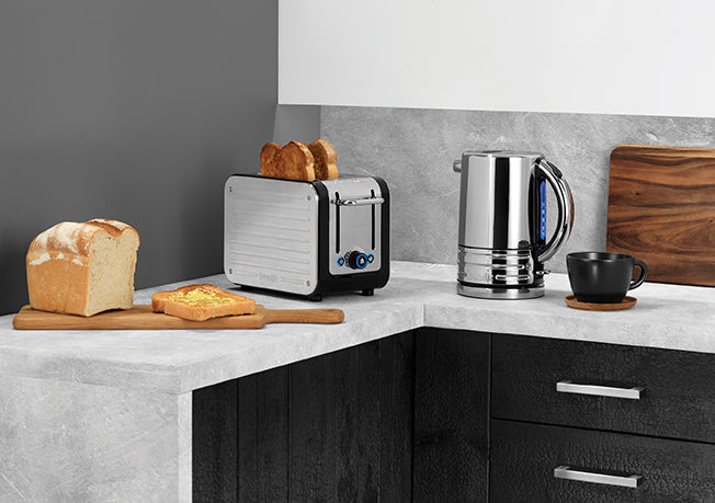 Dualit Design Series Kettle - Black and Steel