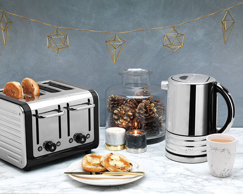 Dualit Design Series Kettle - Black and Steel