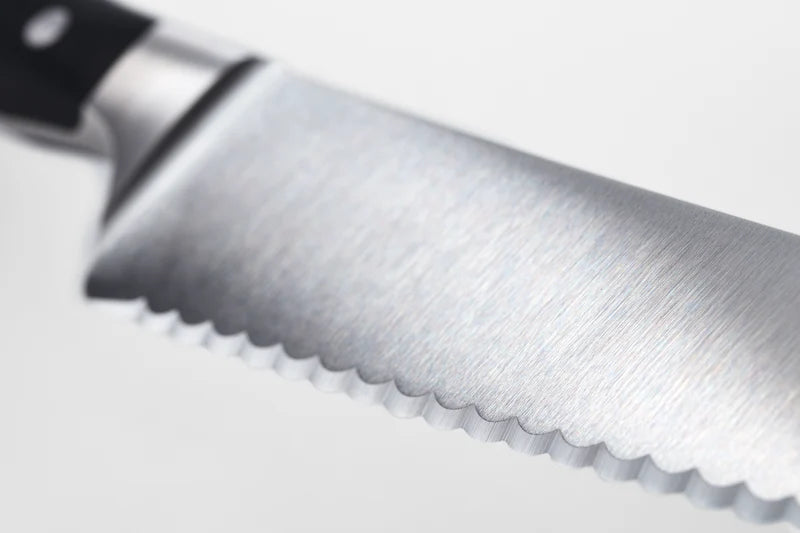 Wüsthof CLASSIC IKON 10" Super Slicer - Long, Controlled Slices Across Large Ingredients