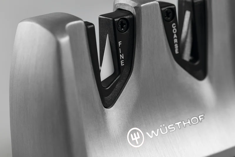 Wüsthof CLASSIC IKON 2-Stage Hand-Held Sharpener - Two Stages for Different Edge Conditions
