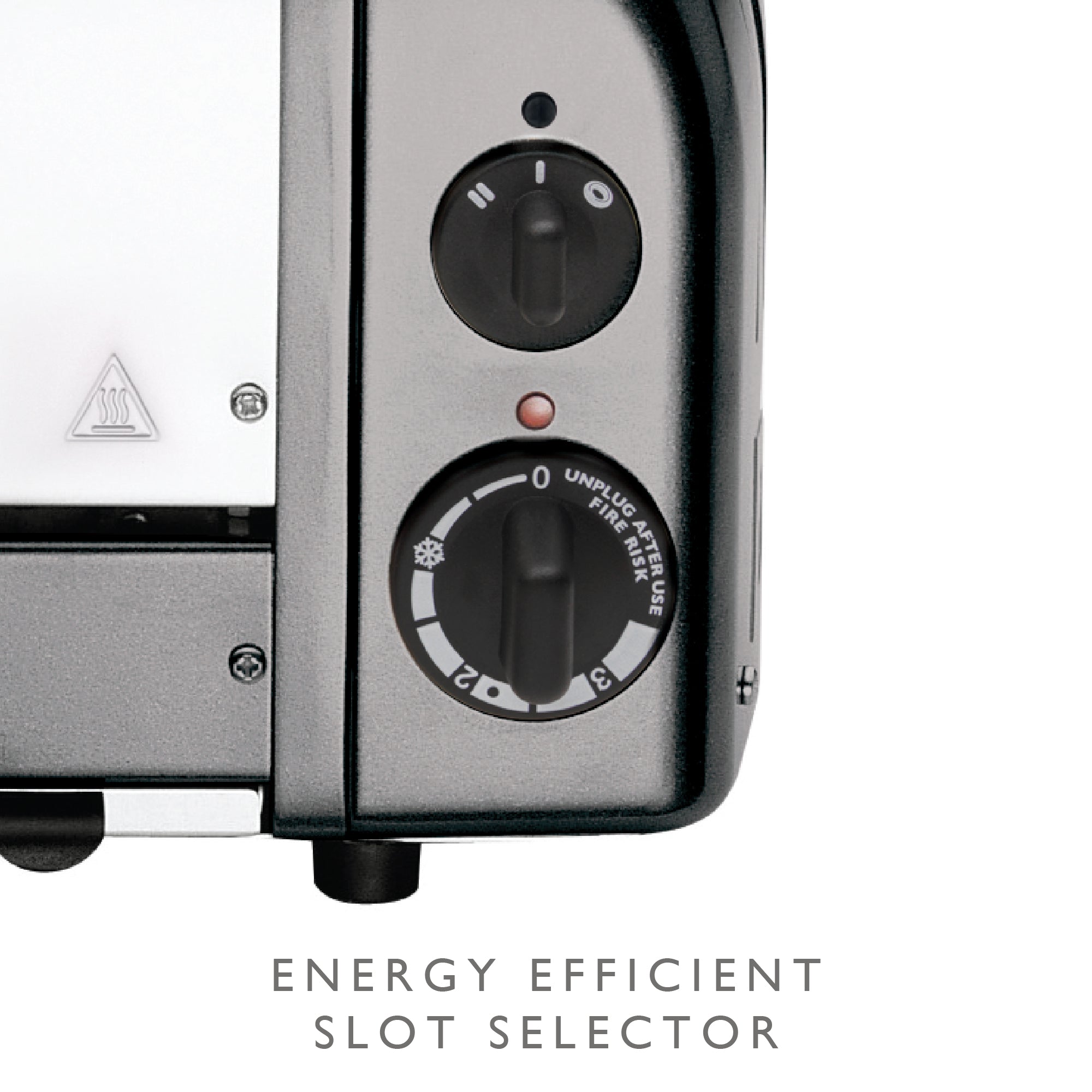 Dualit Classic 2-Slice Toaster - Metallic Charcoal | Handcrafted in England | Authorized USA Dealer