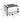 Dualit Classic 4-slice toaster in polished chrome with its dimensions: 8.6 in high, 8.2 in deep, 14.1 in wide