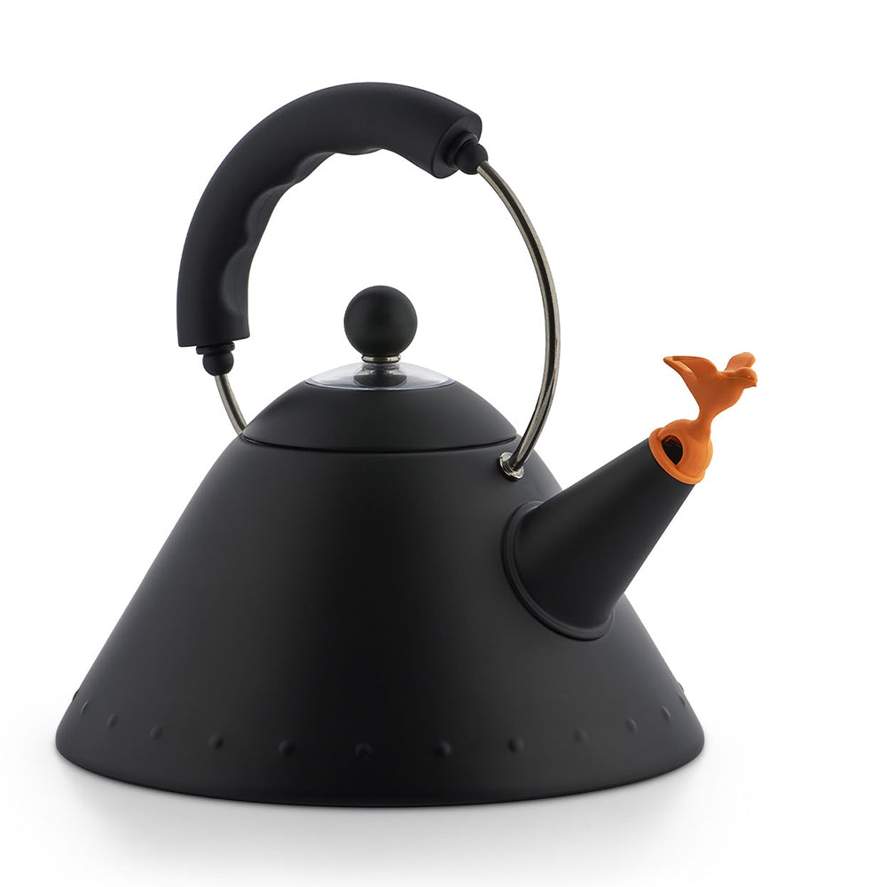 Alessi Michael Graves 9093 Whistling Bird Kettle - Black