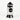 Alessi B Salt Castor - Black - Design and Grace