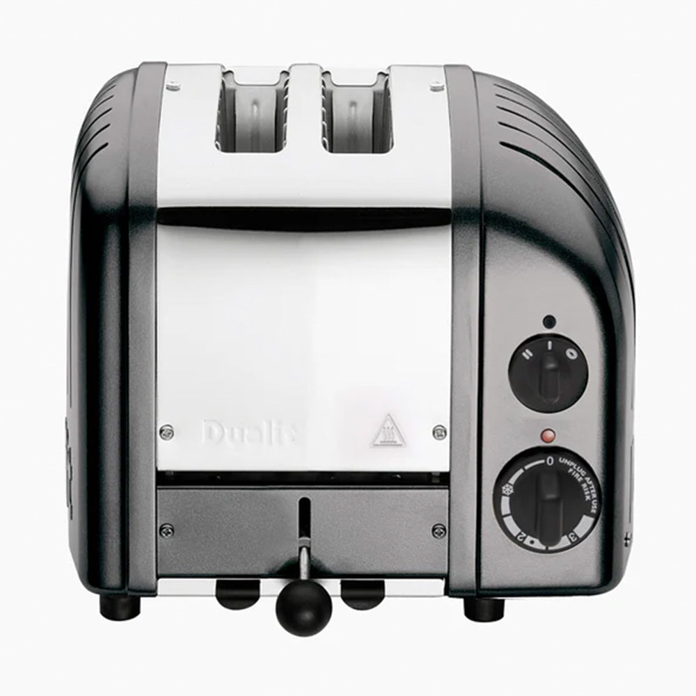 Dualit 2 Slice Classic Toaster - Metallic Charcoal