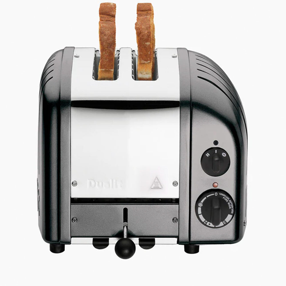 Dualit 2 Slice Classic Toaster - Metallic Charcoal