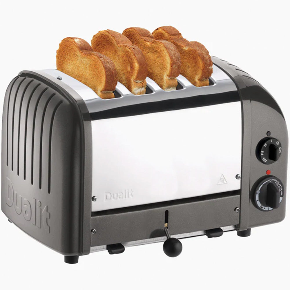 Dualit 4 Slice Classic Toaster - Metallic Charcoal