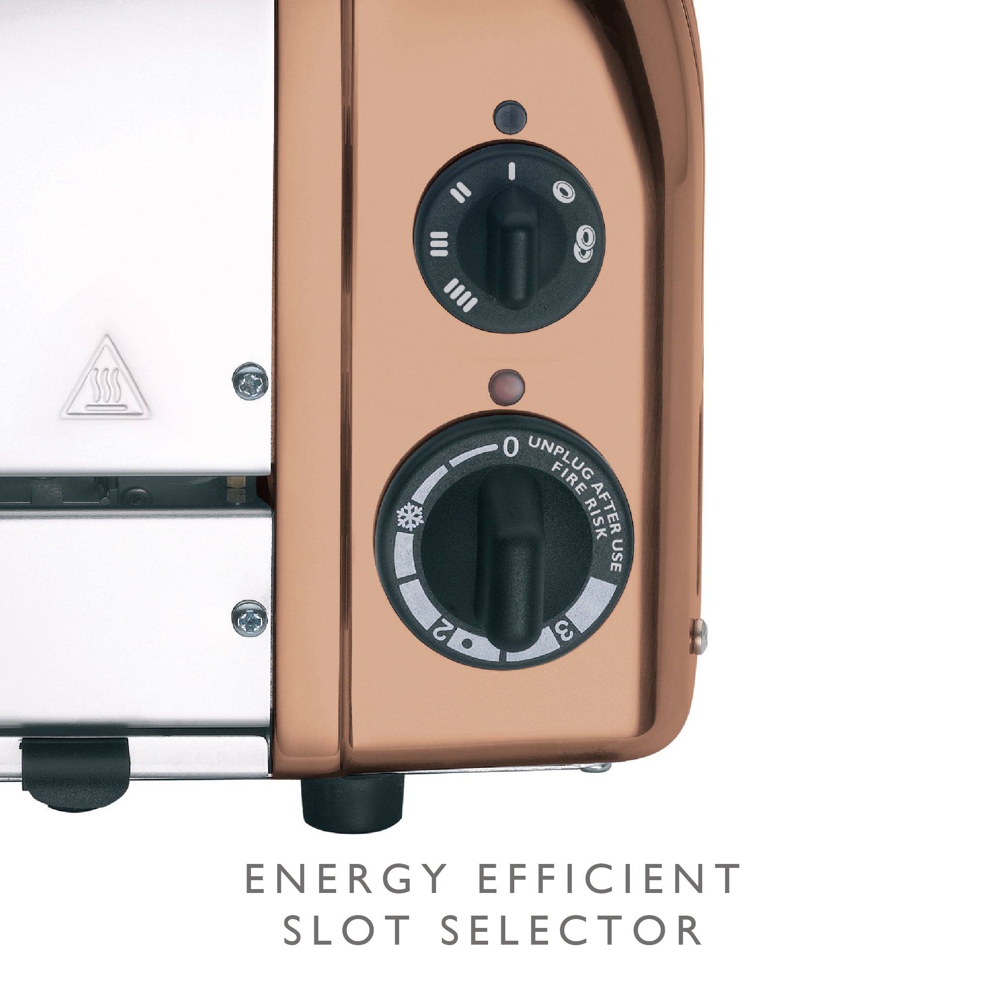 Dualit Classic 4-Slot Toaster - Copper | Handcrafted in England | Authorized USA Dealer