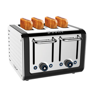 Dualit 4-Slice Design Series Toaster Polished Stainless Steel - Design and Grace