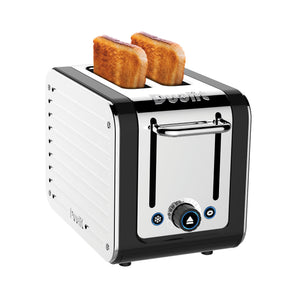 Dualit 2-Slice Design Series Toaster – Polished Stainless Steel | Designed in England | Authorized USA Dealer