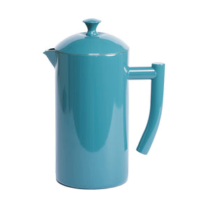 Frieling Double-Walled Stainless Steel French Press Coffee Maker - Blue - Design and Grace