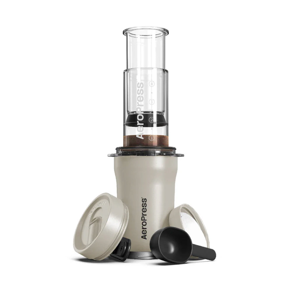 AeroPress Go Plus Travel Coffee Maker - Cream